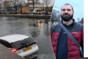 Беларус уратаваў жанчыну з машыны, якая танула ў канале ў Нідэрляндах